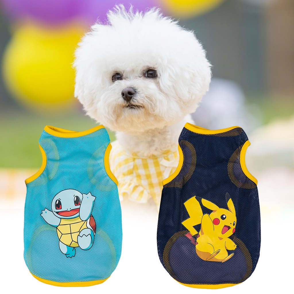 b-398-pet-vest-cartoon-pattern-resistant-polyester-ultra-thin-kitty-print-mesh-vest-apparel-pet-supplies