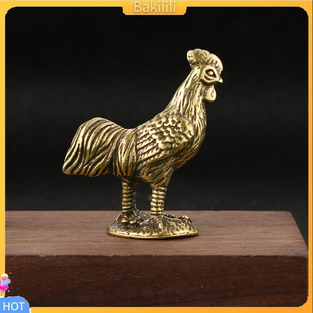 bakilili-รูปปั้นไก่-3d-ทองแดง-สไตล์จีนโบราณ-สําหรับตกแต่งบ้าน