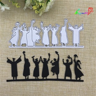 【AG】Happy Graduates Metal Cutting Dies DIY Scrapbooking Paper Cards Stencil