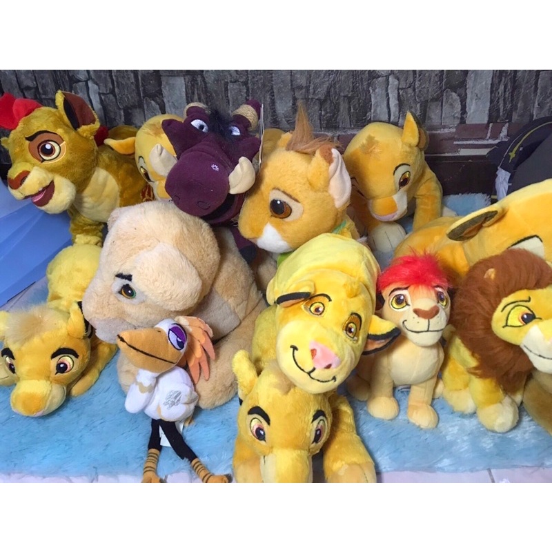 ตุ๊กตาไลอ้อนคิงส์-the-lion-king-disney-ลิขสิทธิ์แท้-มือสอง