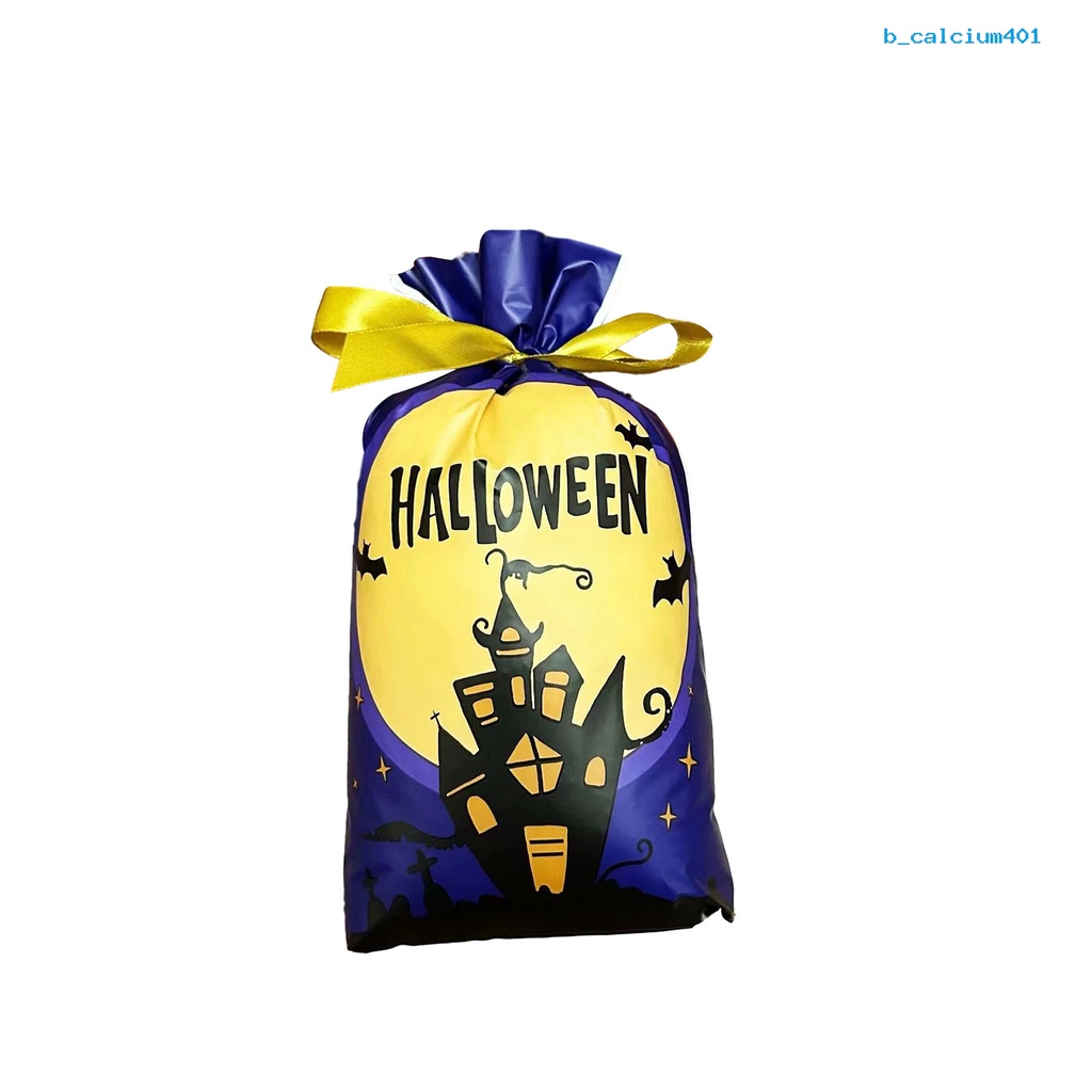 calcium-50pcs-halloween-candy-bags-drawstring-design-with-halloween-element-patterns-delicate-halloween-gift