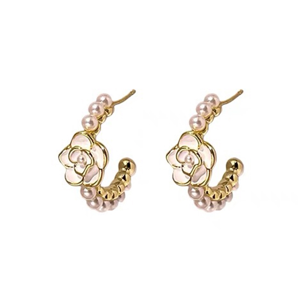 b-398-1-pair-circle-earrings-beautifully-camellia-flower-french-style-elegant-decoration-no-fading-exquisite-geometric-faux-pearl-earrings-date-accessory