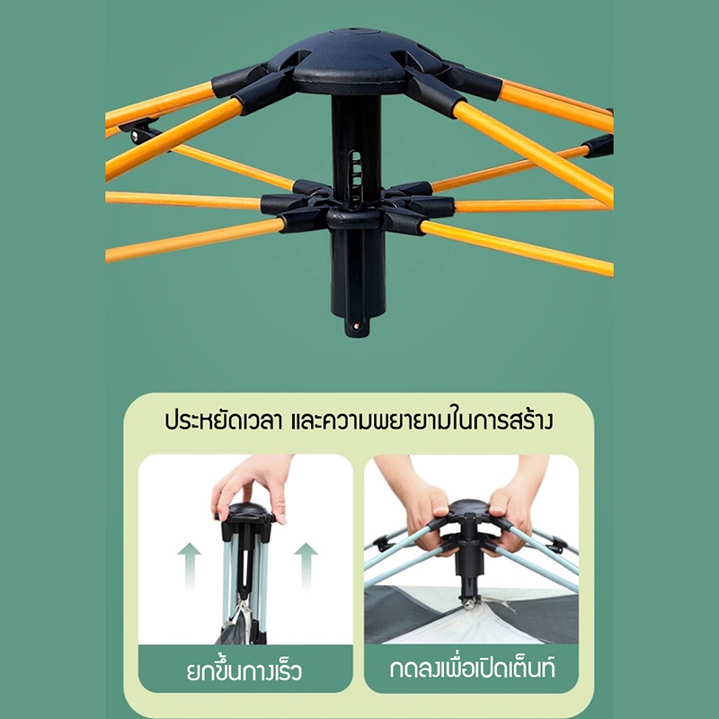 เต้นท์แคปปิ้ง-เต็นท์-เต็นท์พับได้-เต็นท์นอน-2-3-คน-เต้นท์กางอัตโนมัติ-เต้นท์กลางแจ้ง-เต็นท์เดินป่าเต็นท์พับได้-พักในป่า