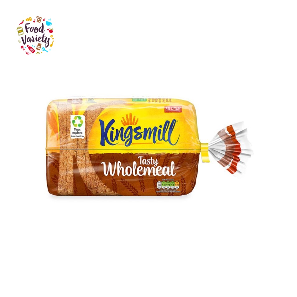 Kingsmill Medium Tasty Wholemeal Medium Bread 800g คิงสมิลล์ ขนมปัง โฮล
