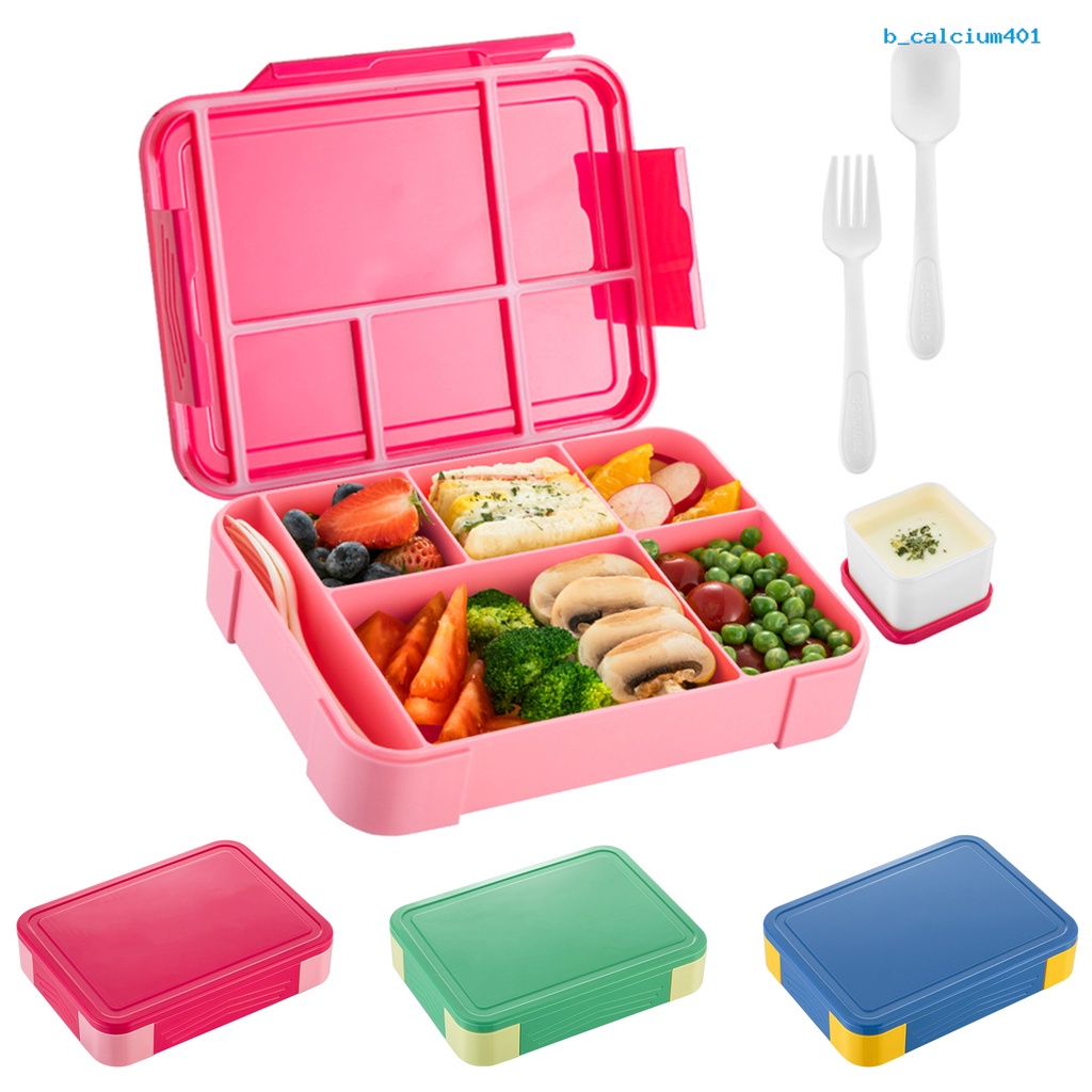 calciwj-1330ml-lunch-box-microwaveable-leak-proof-grid-design-high-capacity-divided-storing-fruit-good