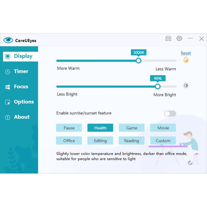 โปรแกรม-careueyes-pro-2-2-4-โปรแกรมปรับความสว่างหน้าจอ-ลดแสงสีฟ้า-ถนอมสายตา