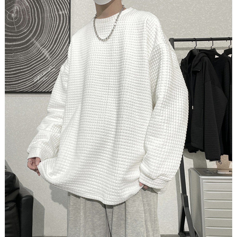ภาพหน้าปกสินค้าKR230 เสื้อกันหนาว Oversize แขนยาวทรงเกาหลี โครตเท่ โครตคูล 22thoctoberr จากร้าน 22thoctoberr บน Shopee