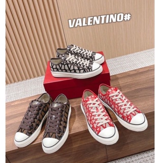 พรี​ ราคา3200 Valentino Totaloop 35-40 รองเท้าผ้าใบ39-45