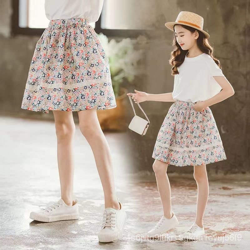 printed-beach-skirt-for-summer-girls