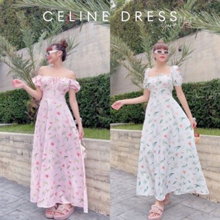 ชุดไปทะเล เดรสแขนตุ๊กตาสไตล์เจ้าหญิงใส่ถ่ายรูปสวย มีสีขาว/ชมพู