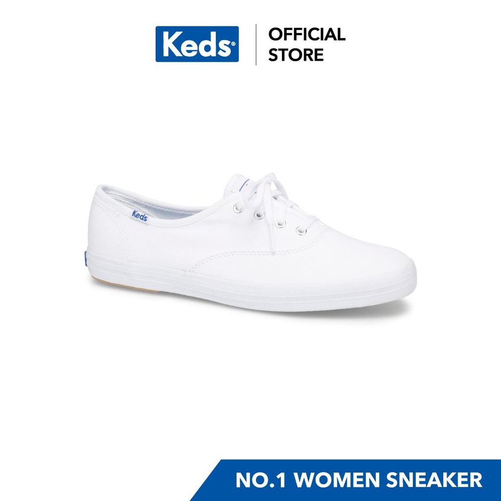 รูปภาพของKEDS WF34000 รองเท้าผ้าใบ แบบผูกเชือก รุ่น CHAMPION CORE CVO สีขาวลองเช็คราคา