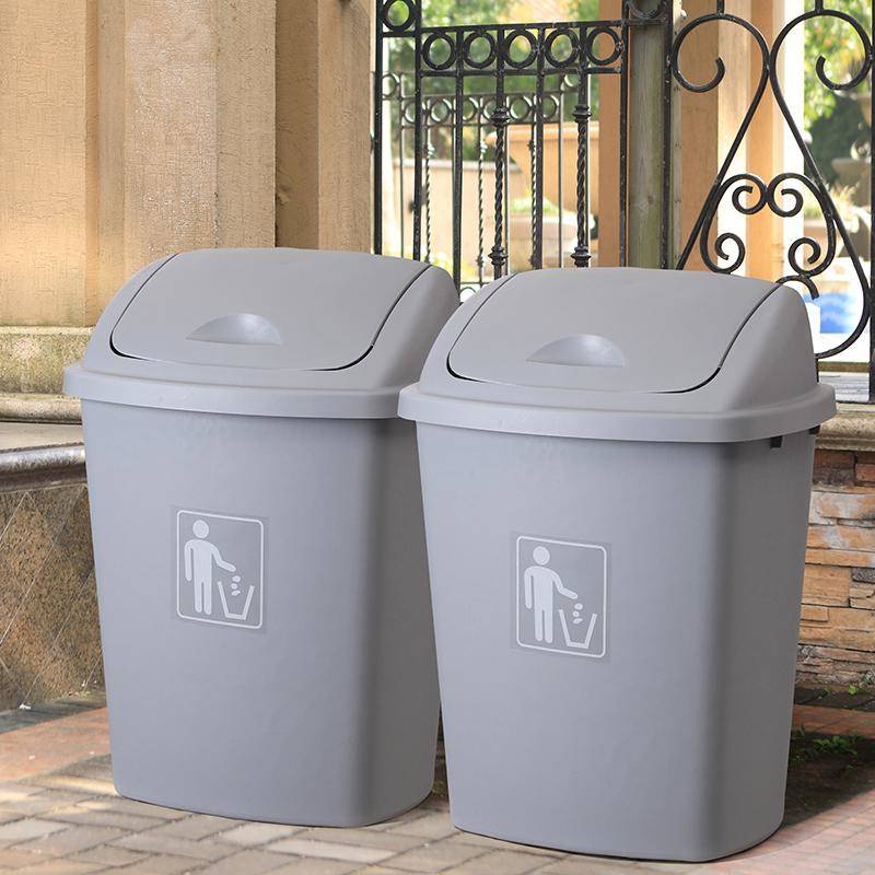 ถังขยะอัตโนมัติ-ถังขยะในครัวเรือนที่มีฝาปิดถังขยะในห้องน้ำการจำแนกห้องครัวพลาสติกกลางแจ้งถังขยะขนาดใหญ่ขายส่ง