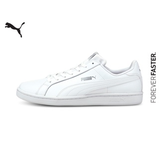 ภาพหน้าปกสินค้าPUMA SPORT CLASSICS - รองเท้ากีฬา Smash Leather สีขาว - FTW - 35672202 ที่เกี่ยวข้อง