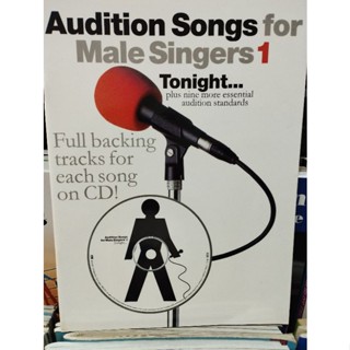 AUDITION SONGS FOR MALE SINGERS 1 W/CD (MSL)9780711946637