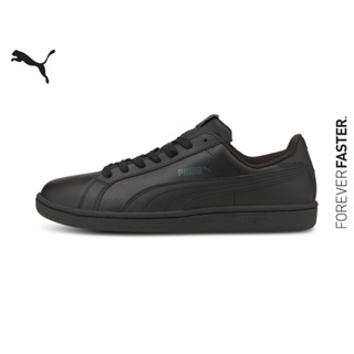 สินค้า PUMA SPORT CLASSICS - รองเท้ากีฬา Smash Leather สีดำ - FTW - 35672204