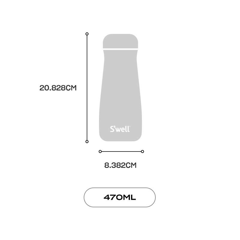 swell-18-8-stainless-steel-triple-layered-traveler-with-therma-s-well-technology-original-stone-collection-470ml-ขวดน้ำ