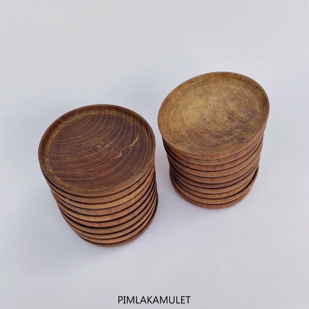 ถาดรองแก้ว-wooden-handcraft-ทำจากไม้-แข็งแรงสวยงาม