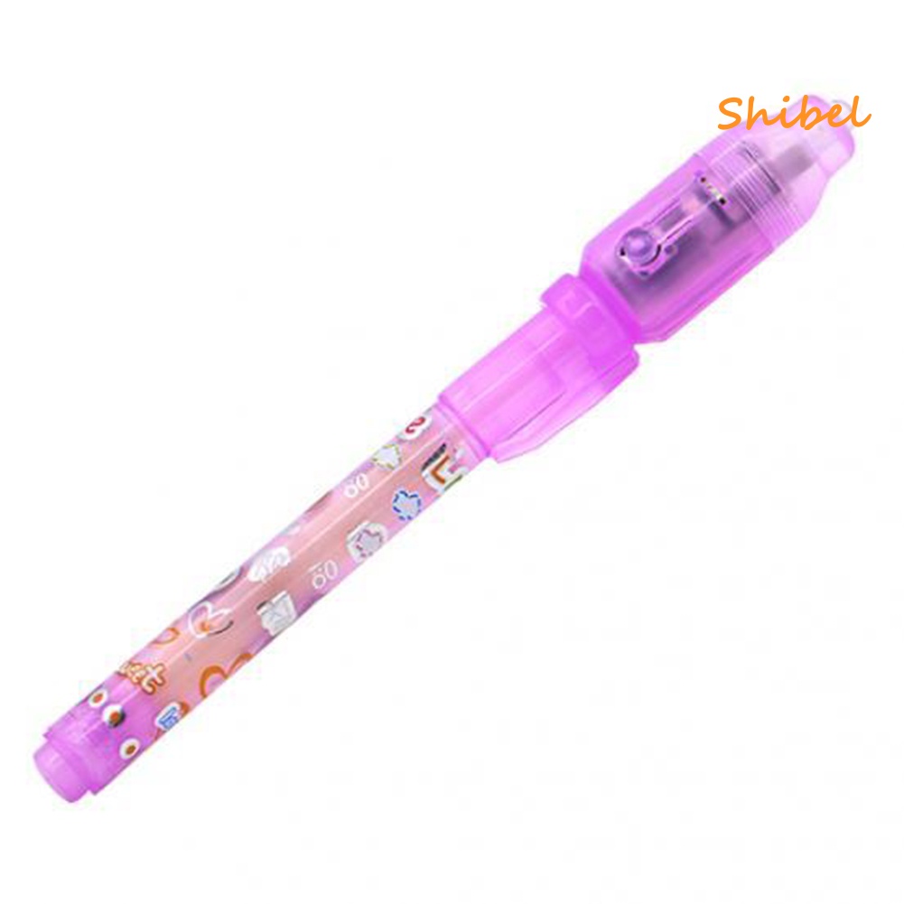 hot-ปากกาหมึกข้อความลับสร้างสรรค์พร้อมแสง-uv-black-light-kid-gift