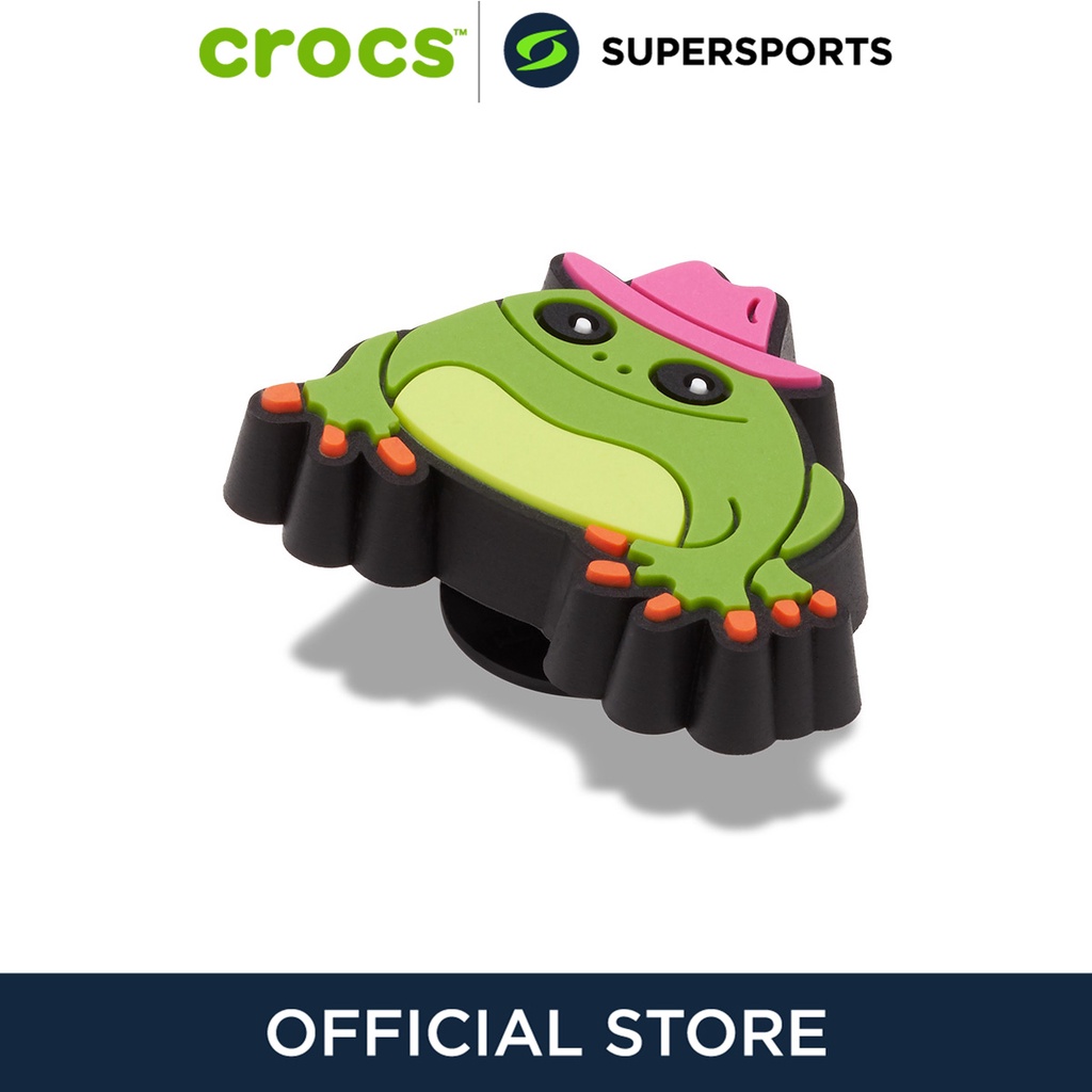 crocs-jibbitz-frog-girlie-in-hat-ตัวติดรองเท้า