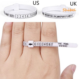 Hhl_ เทปวัดขนาดแหวนนิ้ว แฮนด์เมด Uk Us