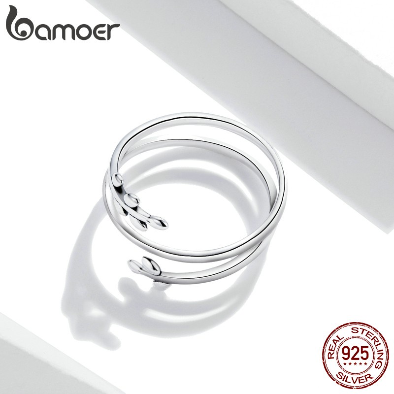 bamoer-925-silver-multi-layer-leaf-ring-adjustable-size-for-women-fashion-jewellery-scr755
