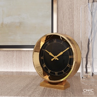 Chic Republic LIAM/22,นาฬิกาตั้งโต๊ะ - สี ทองเหลือง