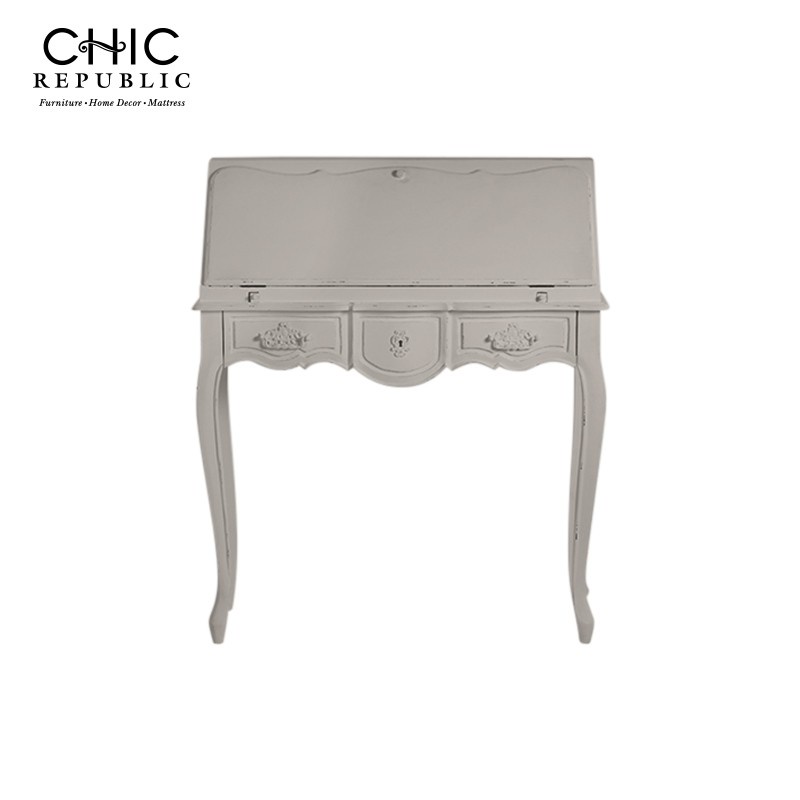 chic-republic-elle-90-โต๊ะทำงาน-สี-เทา-ขาว