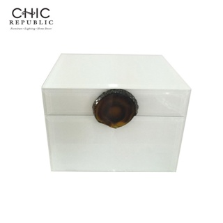 CHIC REPUBLIC TOPAZ-C,กล่องเก็บเครื่องประดับ  - สี ขาว