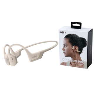 SHOKZ OpenRun PRO Bone Conduction Open-Ear Sport Headphones S810 ( Beige )