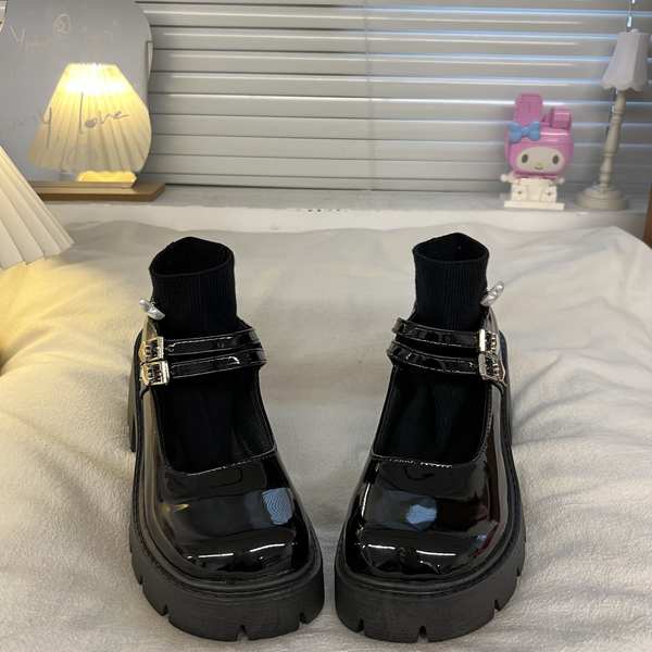 รองเท้าหนังเนคทารีน-yoto-พื้นหนา2023รองเท้าชั้นเดียวเค้กฟองน้ำน่ารักแบบใหม่ฤดูร้อนรองเท้าแมรี่เจนส้นสูง-jk-ญี่ปุ่น