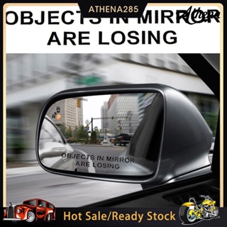 [COD]➤สติกเกอร์ไวนิล OBJECTS IN Mirror ARE LOSING สําหรับติดกระจกมองหลังรถยนต์ 2 ชิ้น
