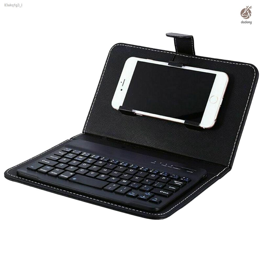 ready-stock-mini-portable-wireless-bluetooth-keyboard-with-leather-case-for-smartphone