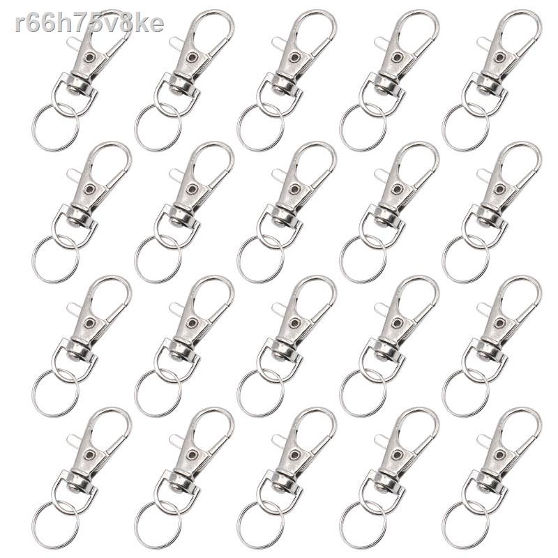 【Ready stock】10/20Pcs Bird Cage Lock Clips Door Metal Hook for Fixing