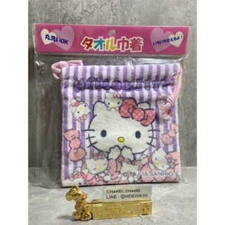 ใหม่ นำเข้าจากญี่ปุ่น CHANEL2HAND99 SANRIO HELLO KITTY ถุงผ้า ลายคิตตี้ ของแท้ จากญี่ปุ่น JAPAN