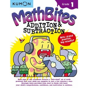 Asia Books หนังสือภาษาอังกฤษ MATH BITES: ADDITION &amp; SUBTRACTION (GRAD