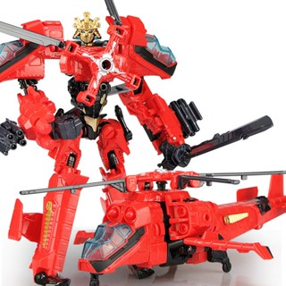 JINJIANG NEW Transformation 5 Cool Toys Anime Red Aircraft Tank Model Action Figure Robot Car ABS Plastic Juguetes Boy G