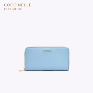 COCCINELLE METALLIC SOFT WALLET 110401 กระเป๋าสตางค์ผู้หญิง