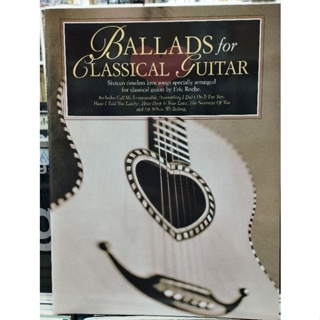 BALLADS FOR CLASSICAL GUITAR (MSL)9780711971752ลดพิเศษตำนิปกยับ