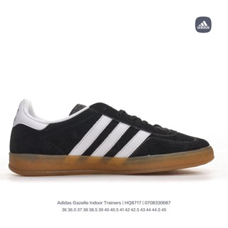 Adidas Gazelle รองเท้ากีฬาลําลอง ข้อสั้น สีขาว สําหรับผู้ชาย และผู้หญิง