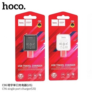 Hoco C96 หัวชาร์จ​2.1A มีแบบหัวและชุดสำหรับ​micro/IP/TypeC แท้100%