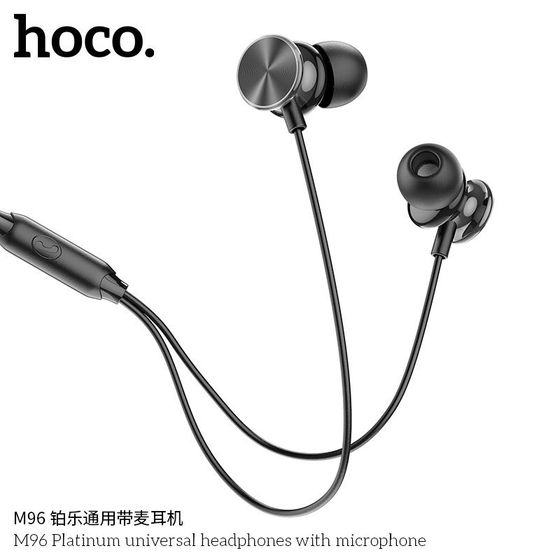 hoco-m96-platinum-music-ชุดหูฟังแบบมีสายพร้อมไมโครโฟนควบคุมด้วยปุ่มเดียวเหมาะสำหรับอินเทอร์เฟซ-3-5-มม