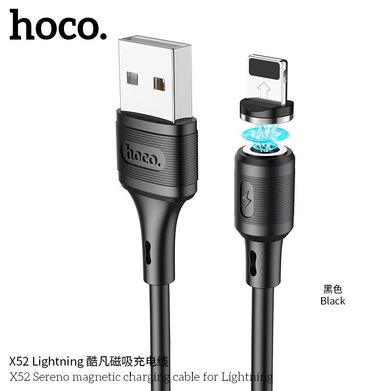 hoco-x52-สายชาร์จโทรศัพท์แบบแม่เหล็ก-แท้100