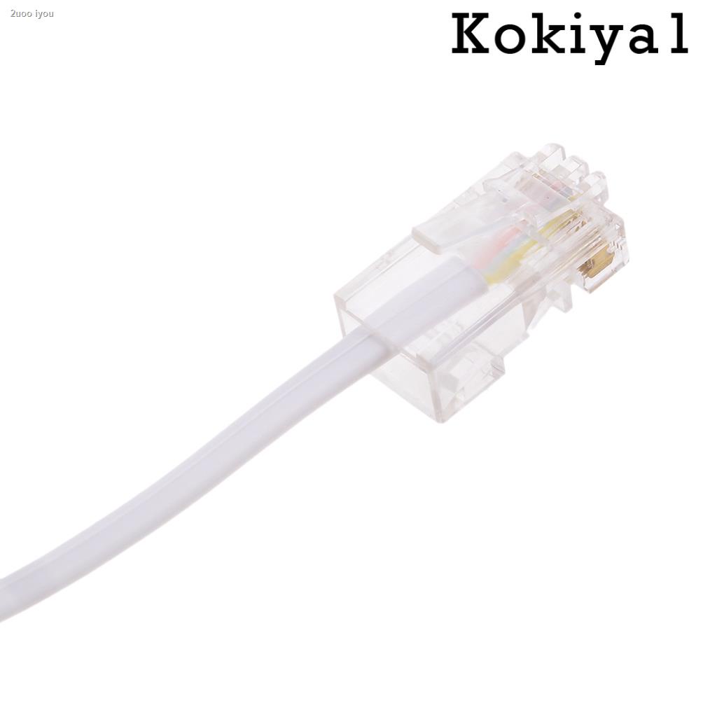 [KOKIYA1] RJ11 to RJ45 Modem Cable Connect Router to ADSL Filtered RJ45 ...