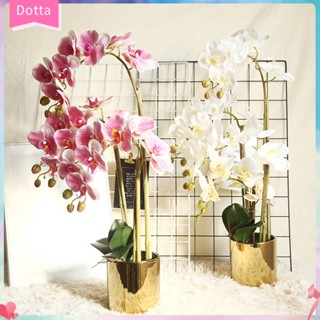 (dottam) ดอกกล้วยไม้ปลอม diy สําหรับประดับตกแต่ง 1 ชิ้น