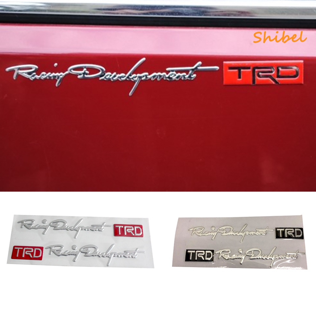 ขายดี-สติกเกอร์ฟิล์ม-trd-สําหรับติดแฮนด์บาร์รถยนต์-2-ชิ้น