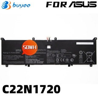 ใหม่ของแท้ C22N1720แบตเตอรี่แล็ปท็อปสำหรับ ASUS ZenBook S UX391 UX391FA UX391UA UX391FA-AH001T Series คอมพิวเตอร์โน้ตบุ๊