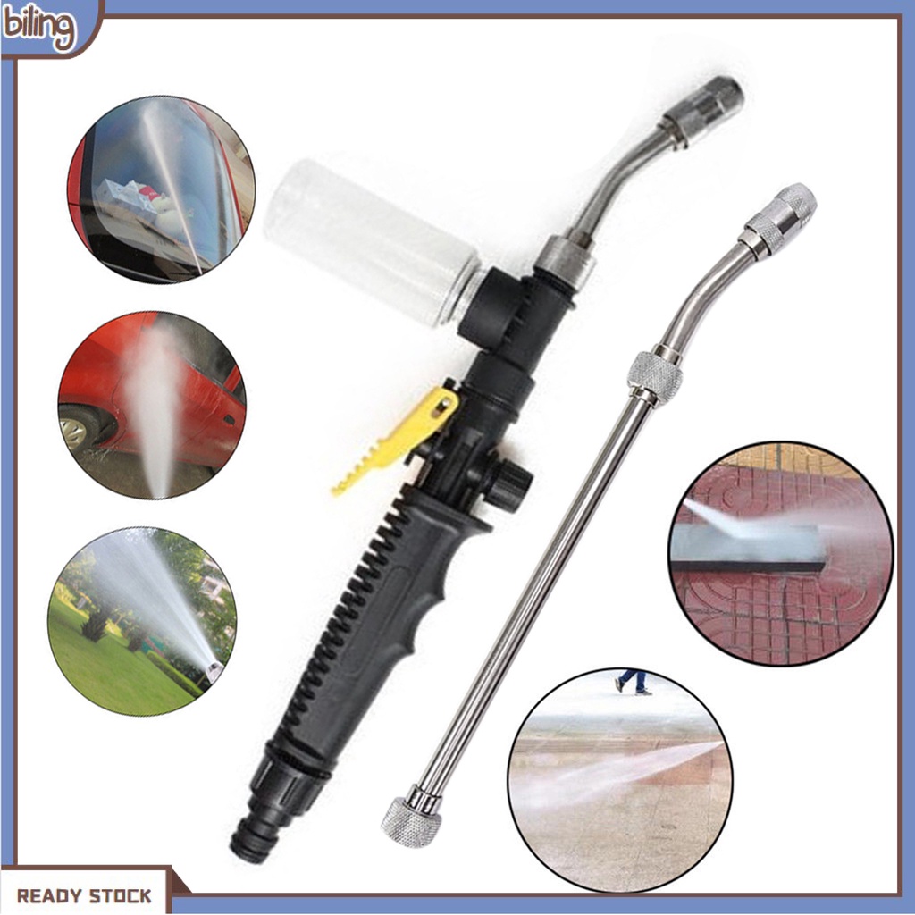 biling-35-53cm-high-pressure-water-hose-nozzle-car-wash-home-garden-cleaning-sprayer