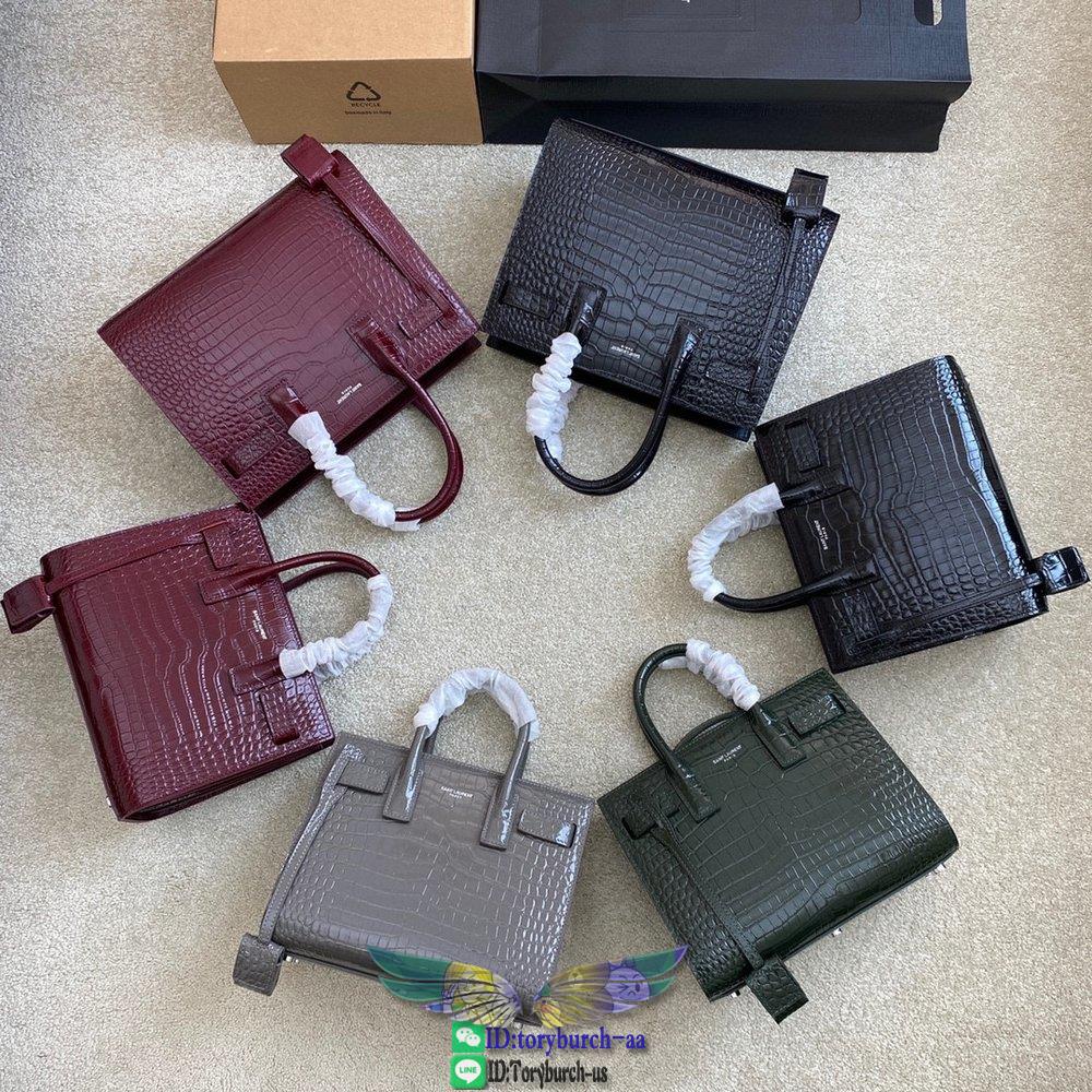 crododile-effect-ysm-sac-dee-jour-laptop-handbag-capacious-shopper-tote-hholiday-beach-bag