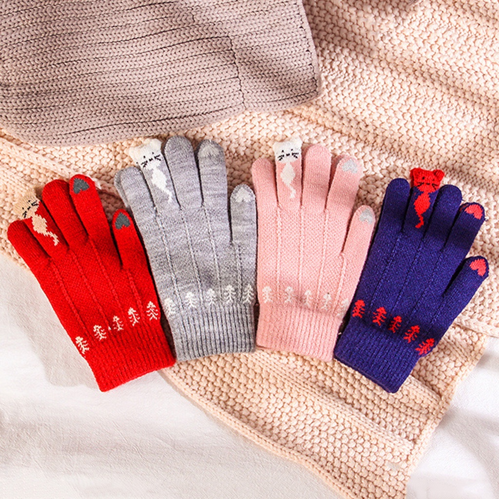 b-398-winter-women-cute-cartoon-touch-screen-gloves-finger-knitted-mittens