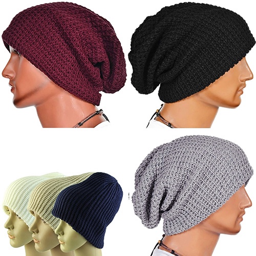 b-398-men-fashion-knitting-slouchy-cap-baggy-vertical-stripe-warm-winter-hat